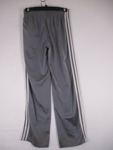 adidas L 14/16 Straight Leg Track Pants w/Classic Triple White Stripes - Picture 7 of 12