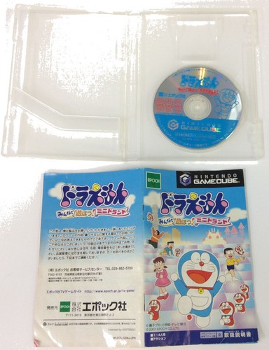 Nintendo Game Cube Doraemon Minna de Asobou! MinidoLand w/ Box & Manual 1438 SP - Picture 5 of 6