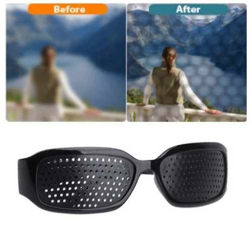 Eyesight Improvement Vision Care Pinhole Glasses Exercise Wear Eye SALE AU X6J4 - Picture 5 of 11