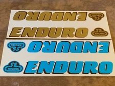 NOS VINTAGE "ENDURO" Decals RARE!!! VINTAGE SE RACING OM FLYER 26 BMX Cruiser 