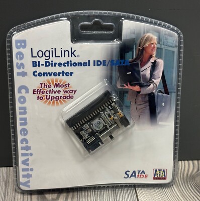 LogiLink BI-Directional IDE/SATA Converter Adapter S-ATA zu IDE + IDE zu S-ATA