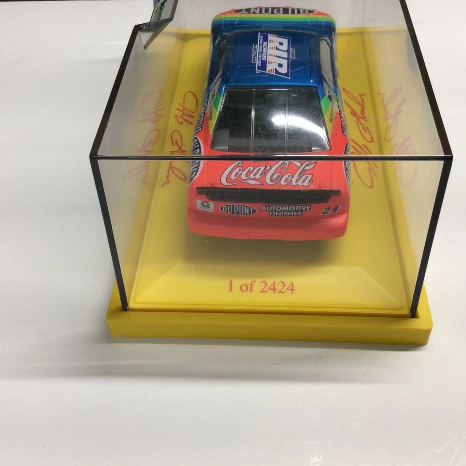 #24 Jeff Gordon Dupont 1996 Richmond primera victoria campeones de carreras 1/24 Foto 4 de 4