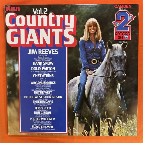 Country Giants Vol 2, Various Country Artists, 2 x Vinyl LP's -records - Picture 2 of 8