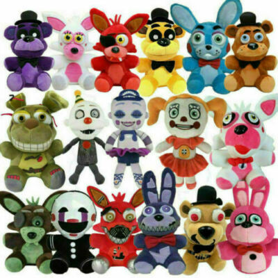 Puppe Plüsch Soft Toy Glamrock Foxy Kids FNAF Fünf Nächte bei Freddy's Plüsch