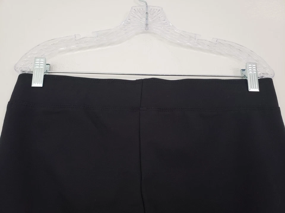 (Ju) Y2K Luii Mujer Ponte Pantalones Talla L Negro Leggings Elastizados Capricho EE. UU. Foto 4 de 4