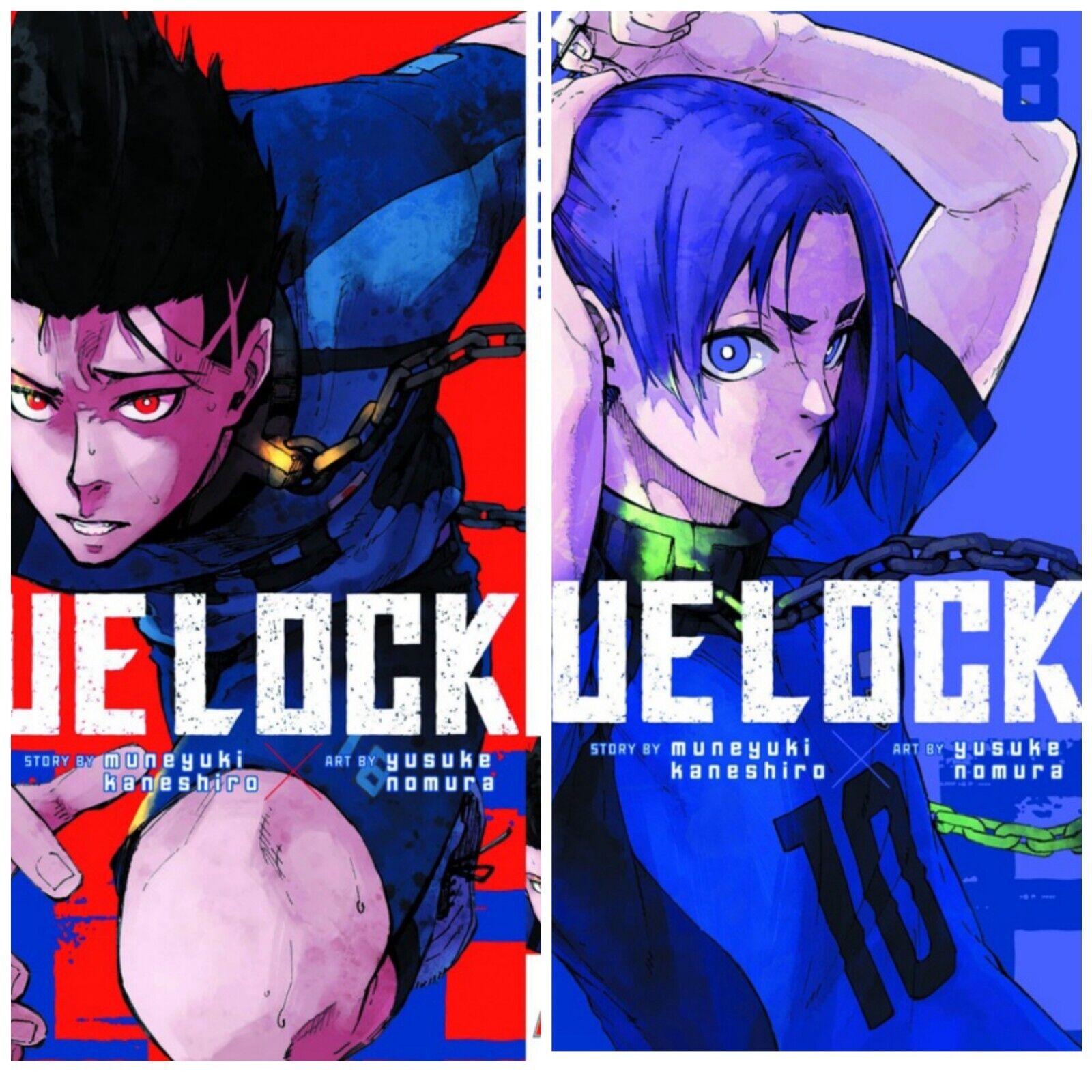 Blue Lock, Volume 8 by Muneyuki Kaneshiro, Yusuke Nomura, Paperback