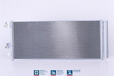 Nissens 940791 condenser, air conditioning for Opel, Vauxhall