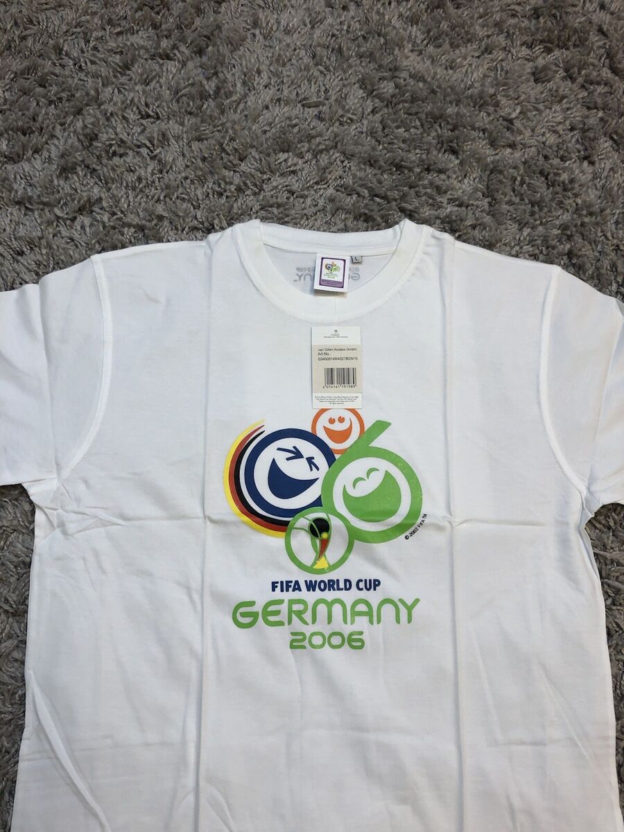 Adidas 2006 FIFA World Cup Germany Soccer Gray T-Shirt Size Adidas 2006 FIFA World Cup Germany Soccer Gray T-Shirt Size
