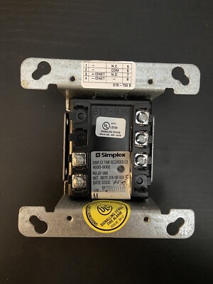 Simplex 4090-9002 Individual Addressable Relay Module 643485652847| eBay