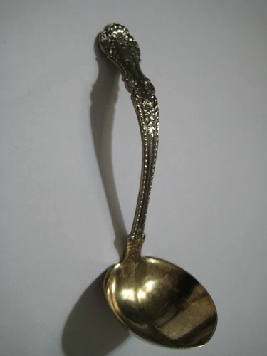 Vintage Sterling Silver Gorham/CD Peacock Cream Ladle From 1899