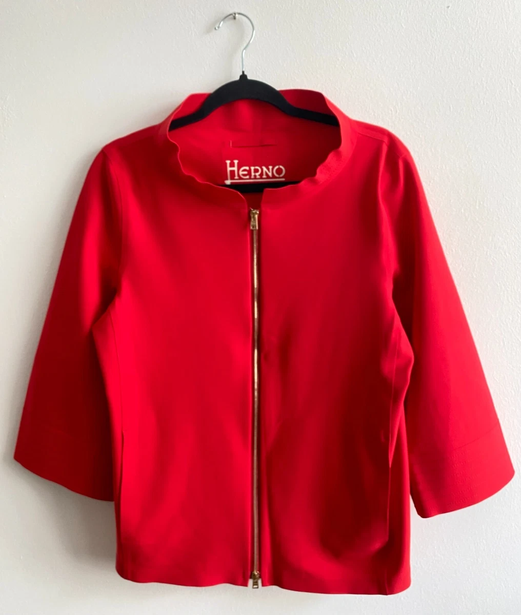 Herno top red jacket