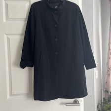 Cinzia Rocca Black Ladies Coat Size 18