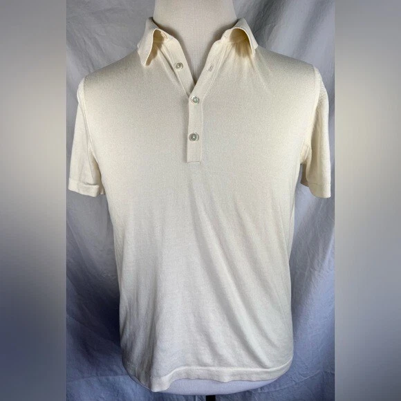 Vintage Knit Polo - 80s