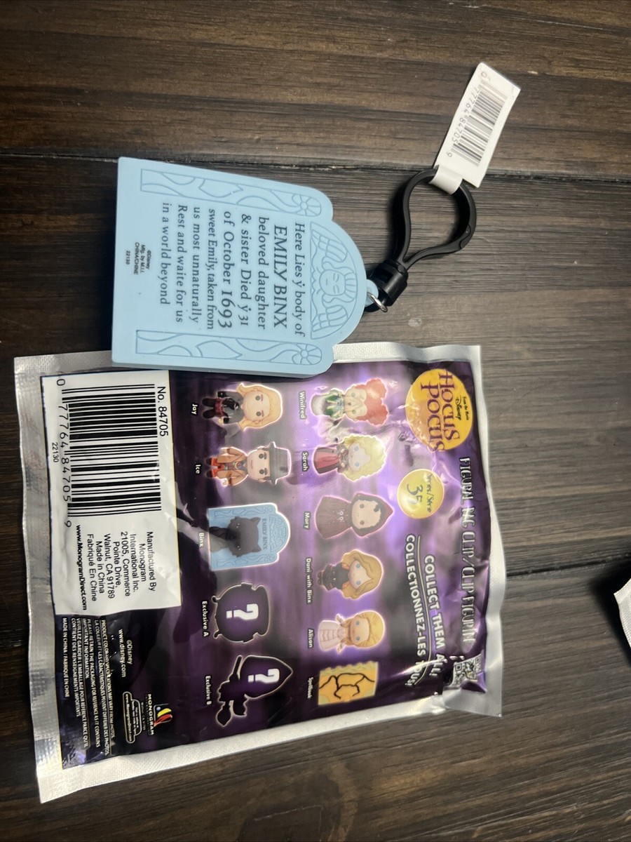 Disney Hocus Pocus Figural Bag Clip Series 35 - Emily Binx Tomb