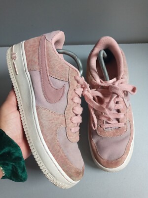 Nike Air Force LV8 Pink Leopard Suede sneakers uk eur
