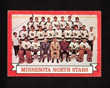 1973-74 MINNESOTA NORTH STARS Team Photo & Records #99 OPC * Key NHL Hockey Card
