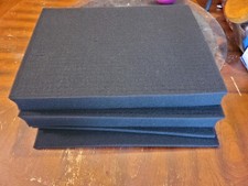 4 Pcs Pick Apart Foam Insert 2 Size Pluck Pre-Cube Sheet Foam for Tool Box