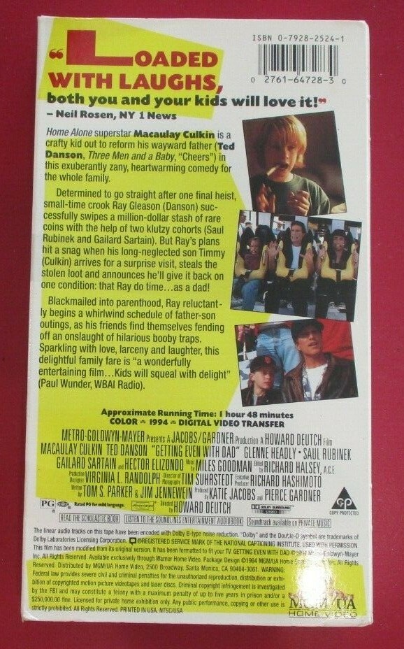 ゲッティング・イーブン 字幕スーパー版 VHS ゲッティング・イーブン 字幕スーパー版 VHS - メルカリ