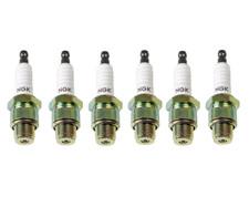 6 - NGK BU8H 6431 Non-Resistor Spark Plug Pre-Gapped fits Mercury  Mariner
