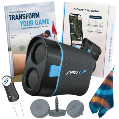 SHOT SCOPE GAME IMPROVEMENT PACK / PRO L2 LASER & 16 X CONNEX TRACKING TAGS
