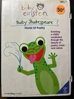 Baby Einstein: Baby Shakespeare - World of Poetry  (DVD, 2002) ~Very Good