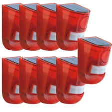 Waterproof Solar Alarm Light Strobe Warning Light Wireless Motion Sensor Outdoor