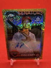 2024 Topps Pro Debut PDC-117 Gold Sparkle ANDREW PINCKNEY Auto /50 NATIONALS