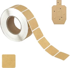 Target Pasters – 1/2/3/4 Rolls Self-Adhesive Shooting Stickers for Cardboard,...