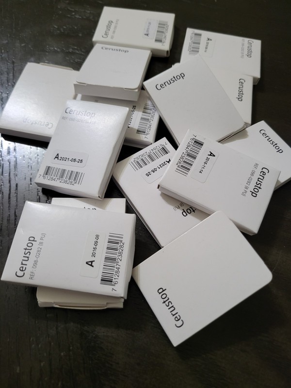 14 Packs 112 Cerustop Phonak Filters Wax Hearing Aid Filter Guard Traps New