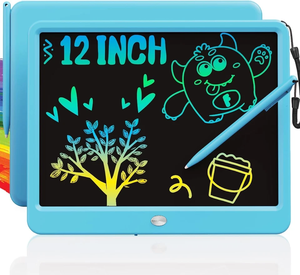 Colorful Doodle Pad Boys Toys 12 Inch Writing Tablet - Image 3 of 4