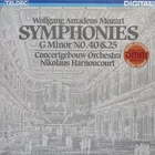 Symphonies G Minor No. 40 & 25, Wolfgang Amadeus Mozart, Concertgebouworkest