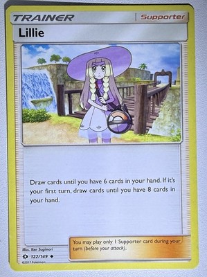 Lillie 122/149 SM Base Set Regular 2017