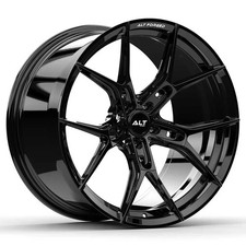 Alt Forged Mach Rf Wheels 20x10 20x11 For Ford Mustang Gt - Dark Horse Black Alt Forged Mach Rf Wheels 20x10 20x11 For Ford Mustang Gt - Dark Horse Black