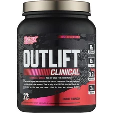 Nutrex OutLift Fruit Punch Pre-Workout Complex 636.61 g