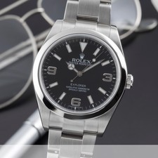 Rolex Explorer 39 Oyster Perpetual Edelstahl ...