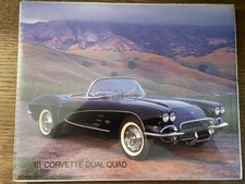 1961 Corvette Dual Quad Original Brad Wagner 8x10 Photo Printed In Korea Vtg 1961 Corvette Dual Quad Original Brad Wagner 8x10 Photo Printed In Korea Vtg