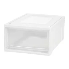 15.75 In. X 9 In. White Medium Box Chest Drawer