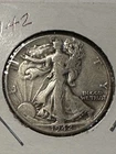1942 P Walking Liberty Half Dollar US 50c 0NE BEAUTIFUL COIN      N 249
