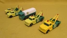 Vintage Matchbox BP Dodge Wrecker Tow Trucks X 4 & Tanker Truck Lesney England