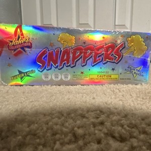 Jake's Celebrations Super Loud Party Snappers Stars Multicolor 50x50 Pcs