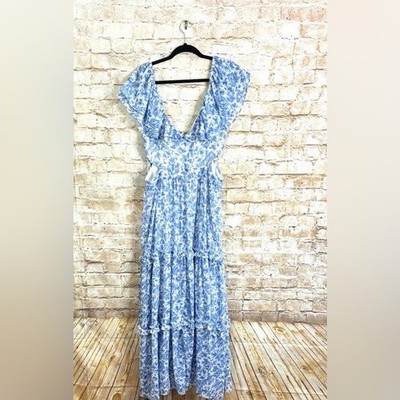 agua by agua bendita espliego maxi dress Agua By Agua Bendita Gema Maxi Dress