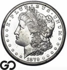 1879-S Morgan Silver Dollar Coin, Proof-Like Flashy Gem BU++