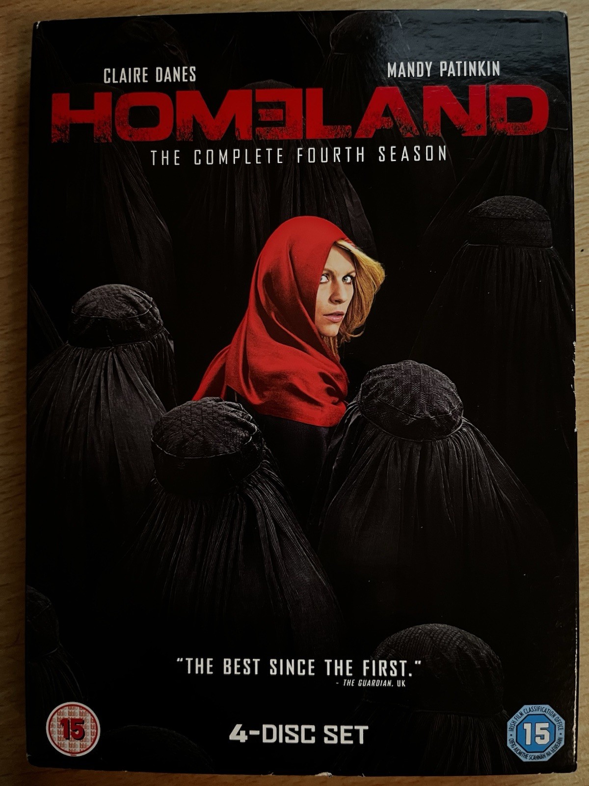 Homeland The Complete Fourth Season DVD Boxset Claire Danes FREE UK POSTAGE