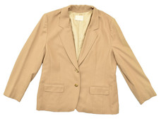 Vintage Pendleton 100 Virgin Wool Camel Hair Color Blazer Jacket Sz M USA Made
