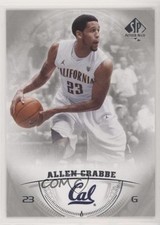 2013-14 SP Authentic Allen Crabbe #47 09o4