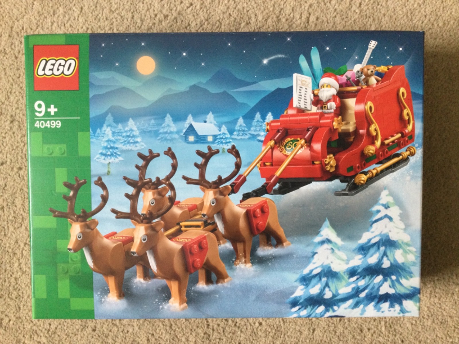 Lego Christmas 40499 Santa Sleigh - Image 12