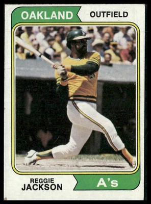 1974 Topps #130 Reggie Jackson