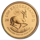 2017 Gold Krugerrand 1 oz — photo from another recent sale