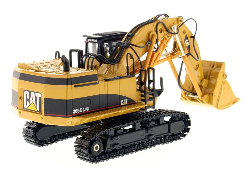 DIECAST MASTERS, Pelle butte CATERPILLAR 365C sur chenilles métal avec conduc... - Photo 4/4