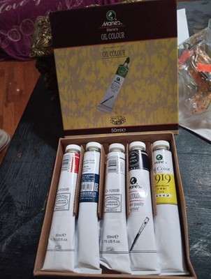 Maries Oil Colour 5pk 1.75 Fl Oz Each Oil Paint 